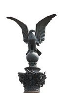 Clipart of adler statue