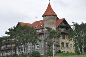 castle on the beach