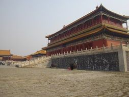 Architecture of the forbidden city in China