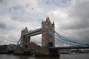 Tower Bridge in the capital of England, London