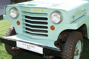 Old classic car in Korea