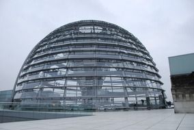 dome glass architecture, berlin