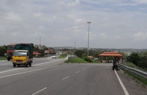 road interchange in India