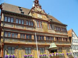 historic building in germany on a sunny day