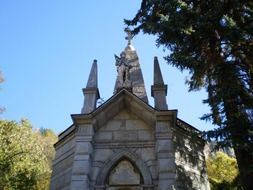 facade of St. Archangel Michael monastery in Bulgaria, Dryanovo