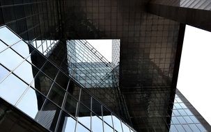 Photo of mirroring architecture in London