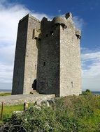 Gleninach castle on the hill