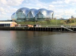 modern architecture of the industrial city newcastle