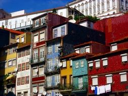 colorful houses on the street