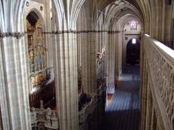 interior view of the Cathedral, Salamanca