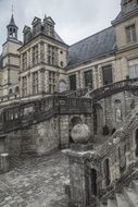 medieval castle fontainebleau