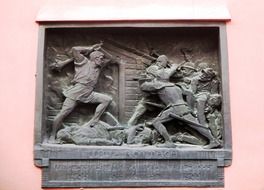 stone monument of battle 1405