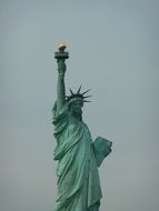 statue of liberty against the sky