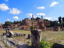 Monuments of ancient architecture of Rome