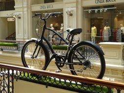 bike in shopping centre russia moscow