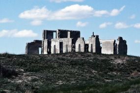 Landscape of fort laramie