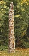 Photo of totem pole