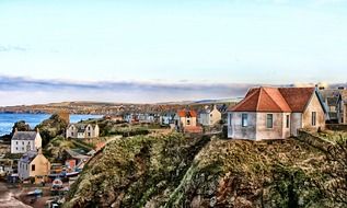 St abbs Scotland scenic landscape