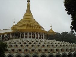 Buddhish Vipassana building