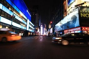 street taxi manhattan