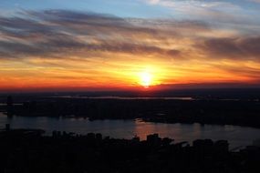 new york sunset