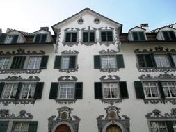 facade of a historic building in Bischofszell