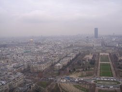 Paris in the fog