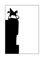 horse ross monument drawing