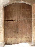 wooden decorative door