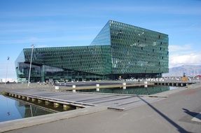 reykjavik harpa concert hall view