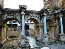 hadrian s gate antalya