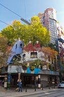 Hundertwasser House in Vienna, Austria