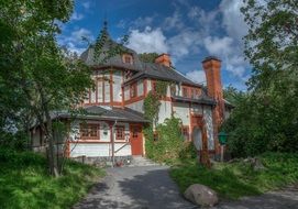 rural wooden house in Stockholm