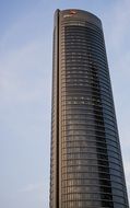 huge skyscraper in Madrid