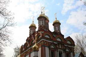 multicolored church building