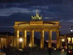 extraordinarily beautiful brandenburg gate
