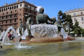 valencia square of the virgin