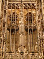 Church facade in MÃ¼nster