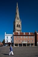Historic nottinghamshire tower in Newark