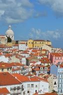 lisbon, view roofs