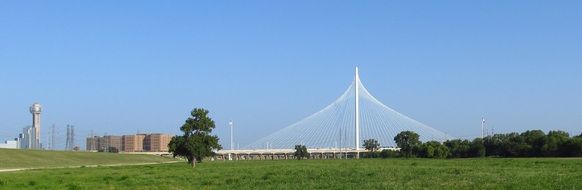 White bridge in Texas