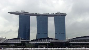 futuristic hotel in singapore