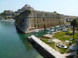 corfu city port