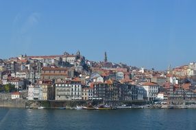 view houses roofs, portugal