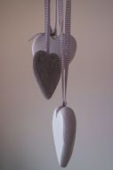 pendants with hearts