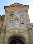 bamberg old building balcony