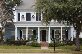 the decorated villa in Florida