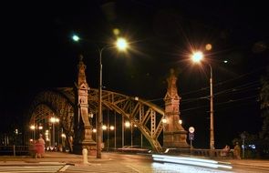 extraordinarily beautiful zwierzyniecki bridge