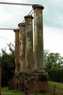 columns ruins doric monument