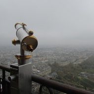 paris observatory great city view